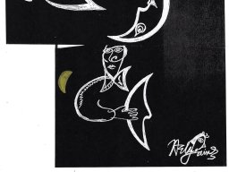 ALUNIZAJE EN BLANCO Y NEGRO